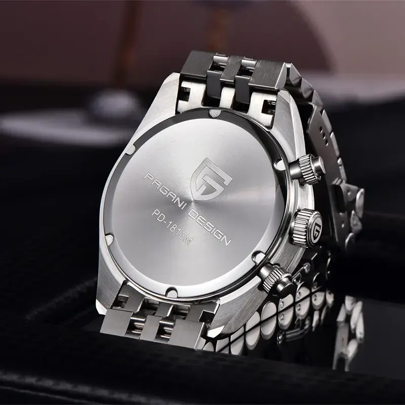 Pagani Design Black Bay Quartz Men's Watch- PD-1813